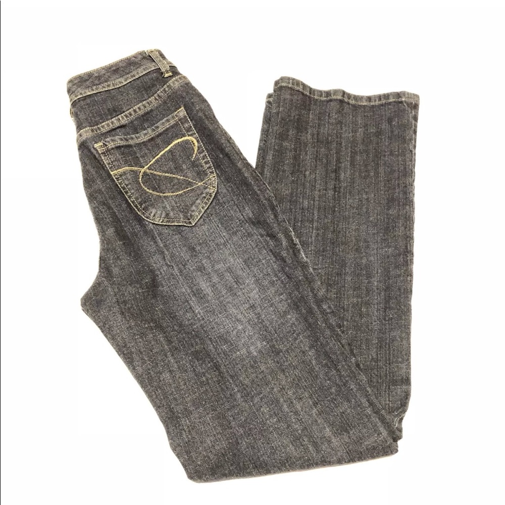 ⬇️$25 Chico’s quartz jeans dark mid-rise bootcut